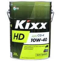 как выглядит масло моторное kixx hd cg-4 10w-40 20л на фото