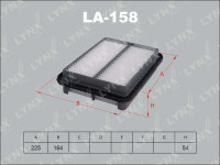 как выглядит lynx фильтр воздушный la302 на фото