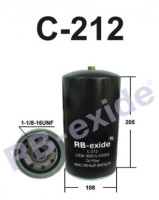 как выглядит rb-exide фильтр масляный c212 на фото