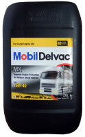 как выглядит масло моторное mobil delvac mx 15w40 20л на фото