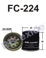 как выглядит rb-exide фильтр топливный fc224 на фото