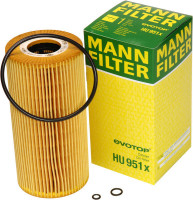 как выглядит mann фильтр масляный hu951x на фото