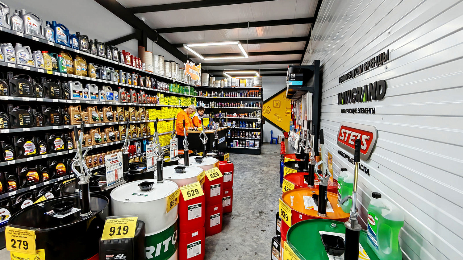 Расширение магазина до автокомплекса в Омске Расширение магазина до автокомплекса в Омске